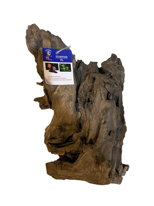 Aquaglobe extra large stump wood 10”-13”